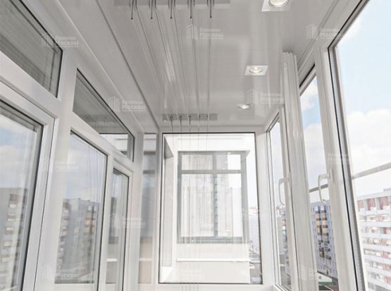 Утепление балкона с внутренней отделкой панелями