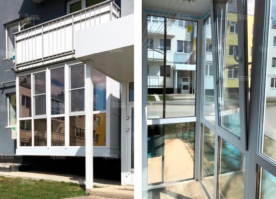 Кейс: Панорамное остекление балкона «под ключ» с зеркальной тонировкой
