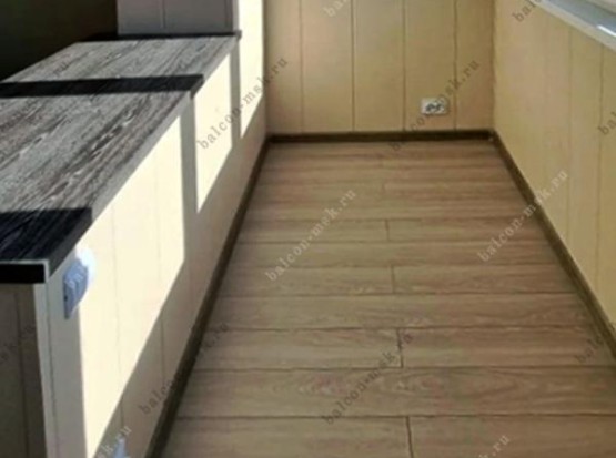 Отделка балкона. Цена совмещения с комнатой