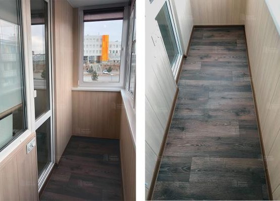 Ремонт балкона: кейс с детальным разбором стоимости остекления и отделки