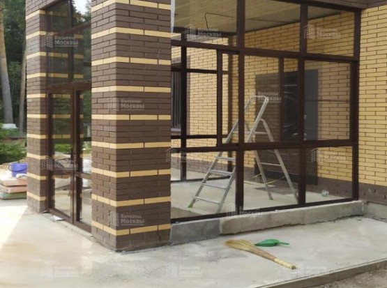 Остекление веранды на даче Остекление веранды на даче