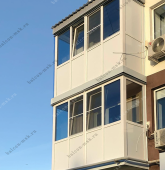 Примеры работ компании Балконы Москвы