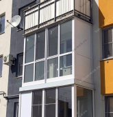 Примеры работ компании Балконы Москвы