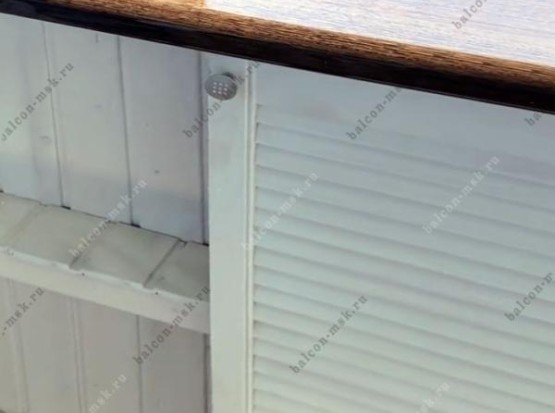 Ремонт лоджии под ключ с отделкой ламинатом