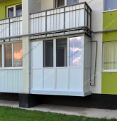 Примеры работ компании Балконы Москвы