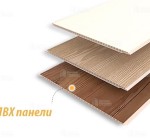 Отделка  ПВХ панелями  с рисунком (широкие)