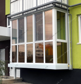 Примеры работ компании Балконы Москвы