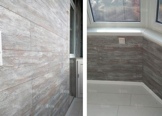 Комплексное утепление балкона под ключ с отделкой ламинатом