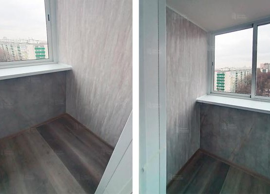 Балкон-эконом: холодное остекление и отделка за 1 день