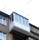 Примеры работ компании Балконы Москвы