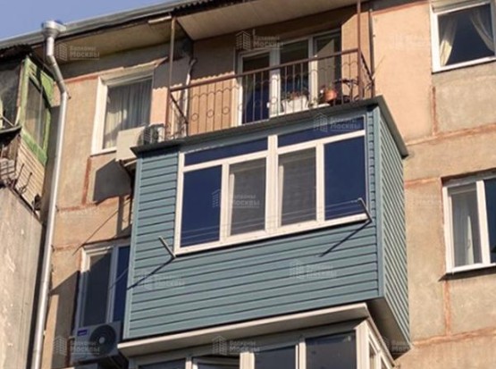 Расчет остекления балкона с фрамугами и внутренней отделкой