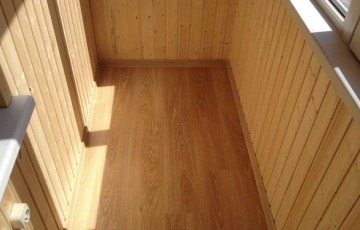 Ремонт пола на балконе Ремонт пола на балконе