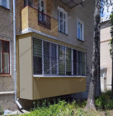 Примеры работ компании Балконы Москвы