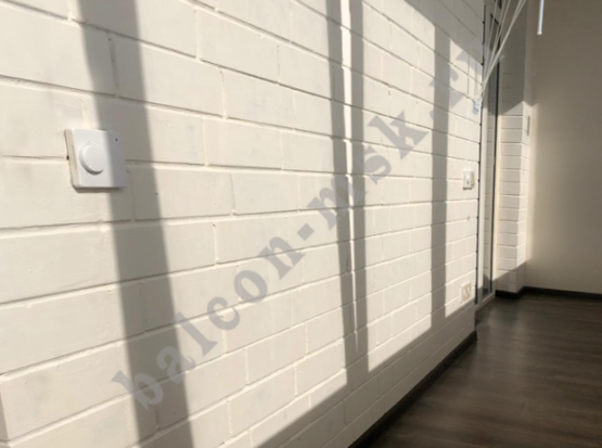 Остекление лоджии 6 метров с внутренней отделкой под ключ