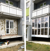 Примеры работ компании Балконы Москвы