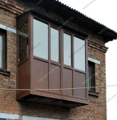 Примеры работ компании Балконы Москвы