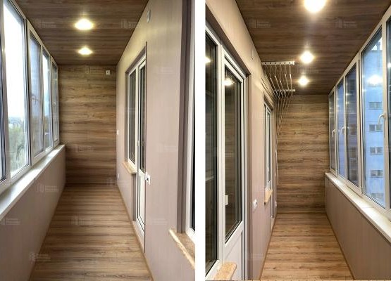 Превращаем холодную лоджию в комнату — кейс с теплым остеклением, отделкой и теплым полом