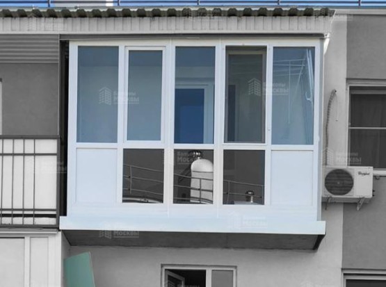 Французский балкон-панорама с приватной тонировкой