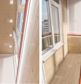 Примеры работ компании Балконы Москвы