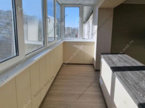 Отделка балкона. Цена совмещения с комнатой