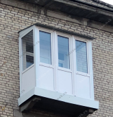 Примеры работ компании Балконы Москвы