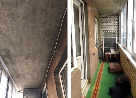 Кейс нашей работы: лоджия 8 кв.м под ключ — остекление, теплые полы + отделка ламинатом и ПВХ-панелями