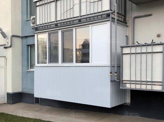 Расчет остекления балкона ПВХ окнами Brusbox