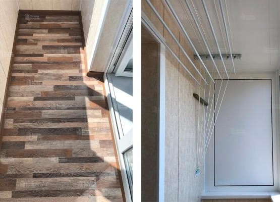 Ремонт балкона под ключ: Пакет Остекление + Теплый контур + Отделка