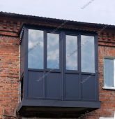 Примеры работ компании Балконы Москвы