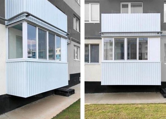 Кейс нашей работы: остекление балкона на первом этаже — как формируется цена