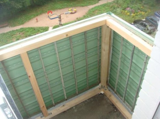 Расчет холодного остекления балкона с внешней отделкой виниловым сайдингом