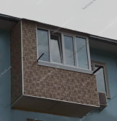 Примеры работ компании Балконы Москвы
