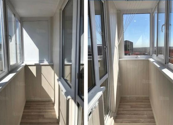 Остекление под ключ: профиль KBE, стеклопакеты Clima Guard, теплый контур с отделкой