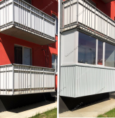 Примеры работ компании Балконы Москвы