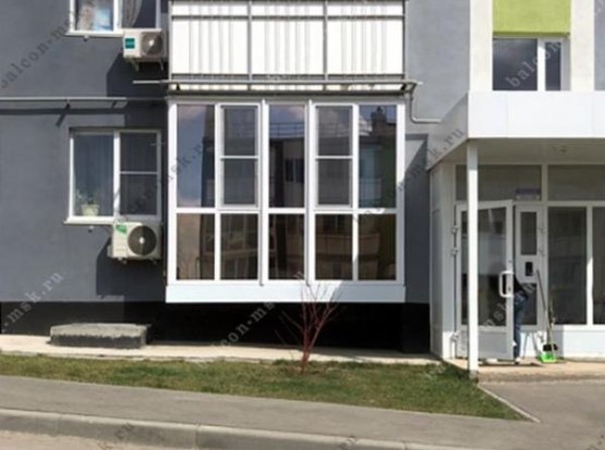 Остекление балкона под ключ Остекление балкона под ключ