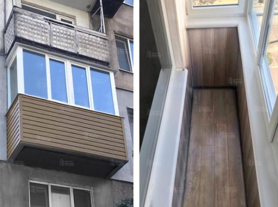 Стоимость остекления и отделки балкона под ключ Стоимость остекления и отделки балкона под ключ