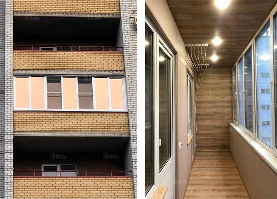 Превращаем холодную лоджию в комнату — кейс с теплым остеклением, отделкой и теплым полом