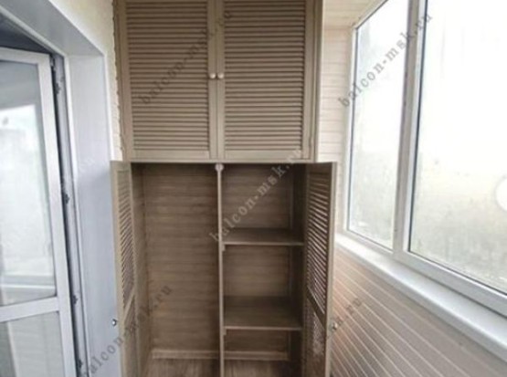 Отделка балкона Евровагонкой