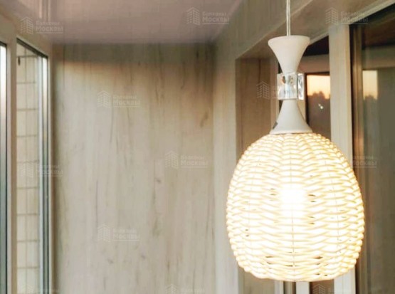 Внутренняя отделка балкона под ключ. Фото № 24