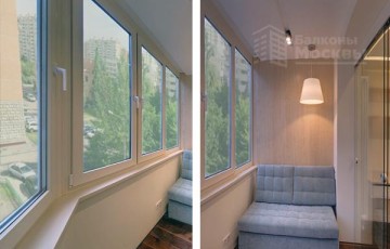 Расчет современного ремонта лоджии