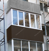 Примеры работ компании Балконы Москвы