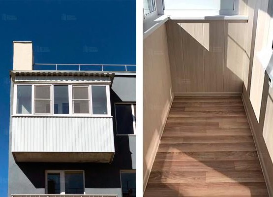 Остекление под ключ: профиль KBE, стеклопакеты Clima Guard, теплый контур с отделкой