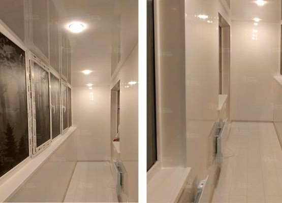 Отделка лоджии 6 м: Эконом-решение под ключ