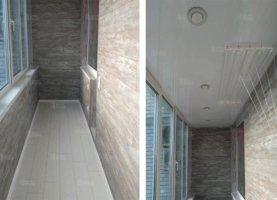 Комплексное утепление балкона под ключ с отделкой ламинатом