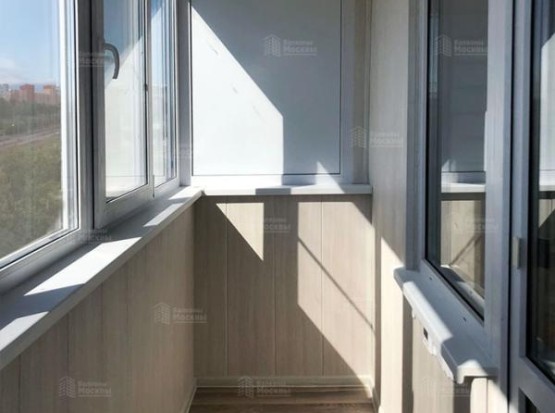 Пример утепления и отделки балкона с монтажом теплого пола