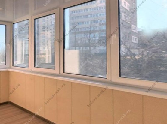 Отделка балкона. Цена совмещения с комнатой