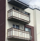 Примеры работ компании Балконы Москвы