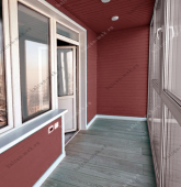 Примеры работ компании Балконы Москвы