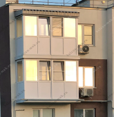 Примеры работ компании Балконы Москвы