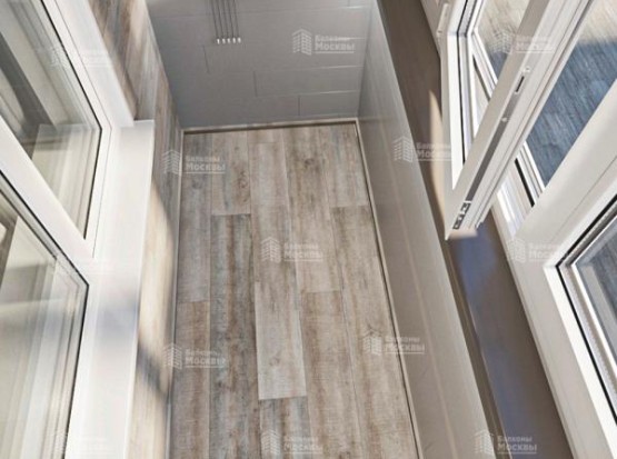 Расчет теплого остекления балкона с внутренней отделкой